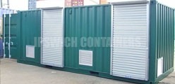 Container roller shutter door