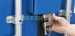 Container security lock